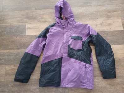 Quiksilver Travis Rice Ski Jacket 10K Waterproof Yellow Snowboard men's Sz. L