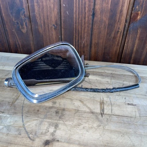 Working OEM 1969 Pontiac GTO driver side adjustable mirror