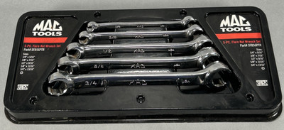 Mac Tools 5pc Flare But Wrench Set SFB56PTR