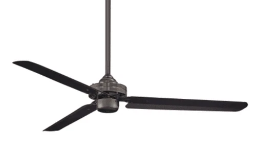 Minka Aire F729-GM Steal 54" Indoor 3 Blade Ceiling Fan w Wall Control Gun Metal - Picture 1 of 1