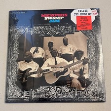 Sealed!! FRED McDOWELL, ETC "Memphis Swamp Jam" BLUES Vinyl LP BLUE THUMB 1969