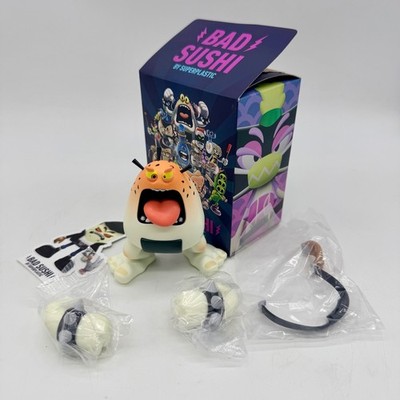 Superplastic Bad Sushi Vinyl Art Toy Blind Box Figure - Rice Ball