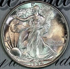 1934-D SUPERB+ GEM BU MS WALKING LIBERTY HALF-DOLLAR DC402 FROM MATTHEWS HOARD