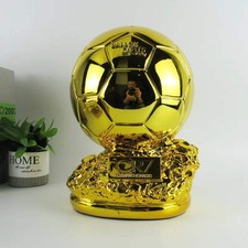 Trofeo de fútbol de resina Copa Mundial de la FIFA mercancía grabado galvanoplastia di