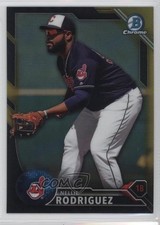 2016 Bowman Chrome Prospects Black & Gold Refractor Nellie Rodriguez #BCP242 y0i