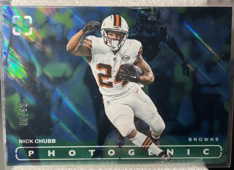 2024 Panini Photogenic - Nick Chubb #11 Blue /99