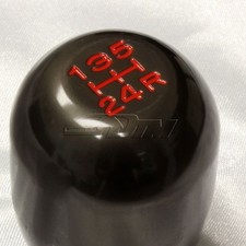 Jdm Gun Metal 5 Speed Type-r Manual Aluminum Gear Stick Shift Shifter Knob