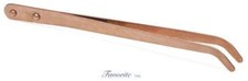 CURVED COPPER TONGS for JEWELRY SOLDERING PICKLING 9" TWEEZERS PICKLER TONG