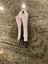 Snap On lp5wr 5" curved jaw locking pliers with cutter
