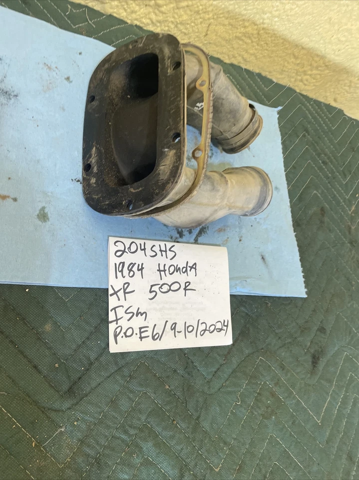 Honda XR 500 1984 botas de caja de aire conectores de goma 204 Foto 4 de 4