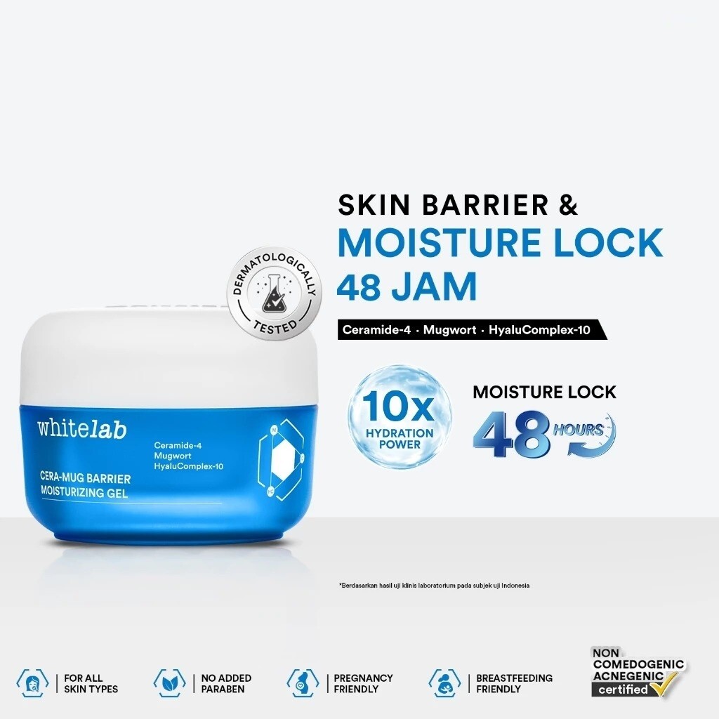 Whitelab Cera-Mug Barrier Moisturizing Gel 40g US Free Tax | eBay