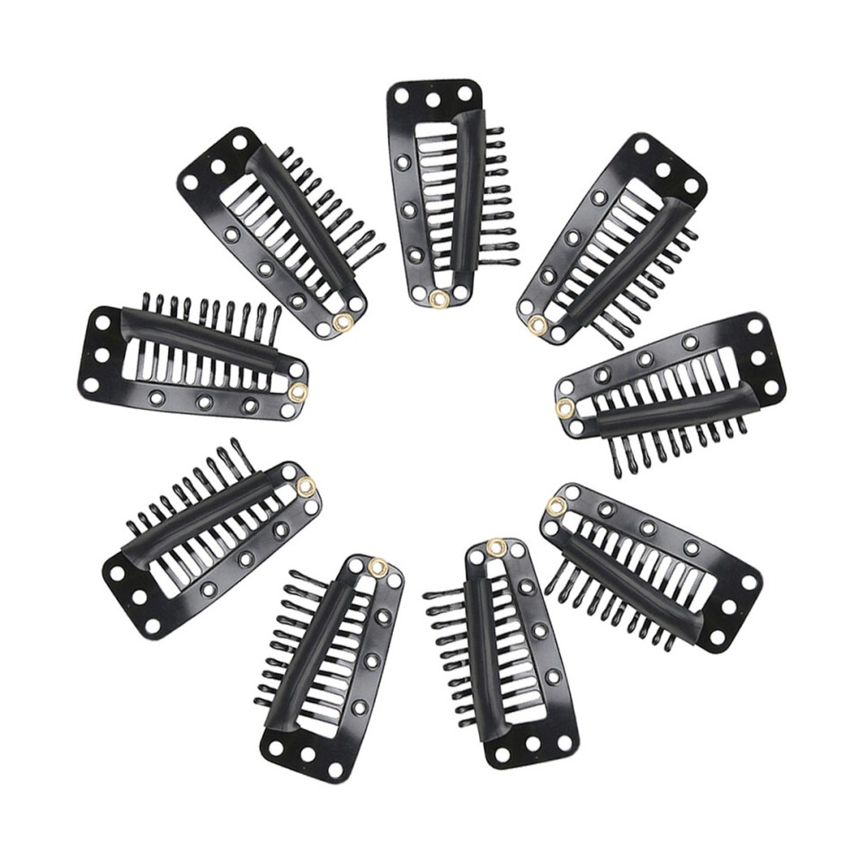 Pressure Sensitive Wig Clips Snap Teeth Hair Extension Accessories eBay