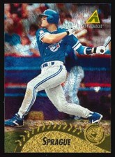 1995 Pinnacle Museum Collection #112 Ed Sprague: (Parallel): Blue Jays