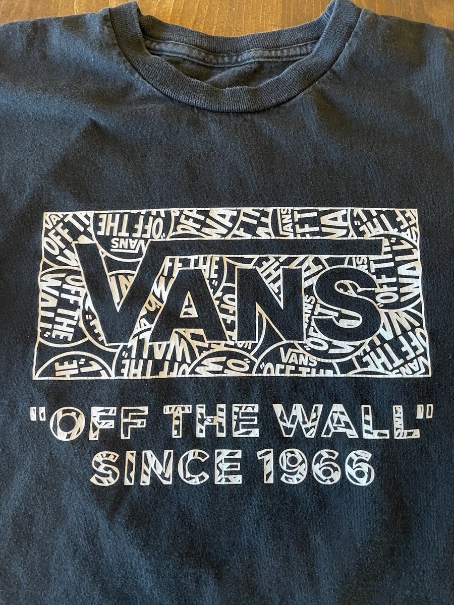 Vans T-Shirt Mens Sz Small Short Sleeve Graphic Tee “off The Wall