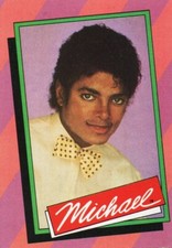 Michael Jackson - Cyndi Lauper - Jonas Brothers - Pop Cardz Single Trading Cards