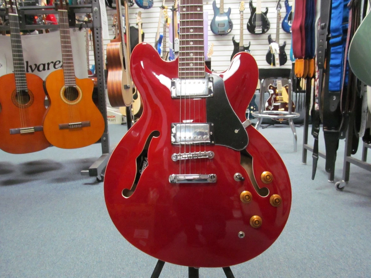 Vintage VSA500CR VSA500 Semi Hollow Guitar Wilkinson Pickups