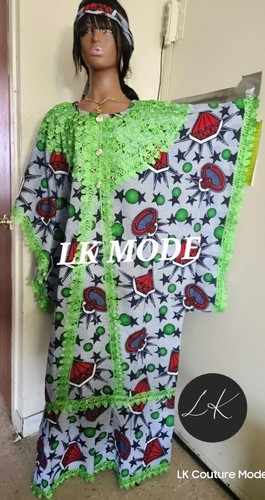 African print Ankara maxi dress