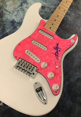GFA Evanescence Gitarrist Jen Majura Signiert Elektrisch Gitarre Beweis J5 COA