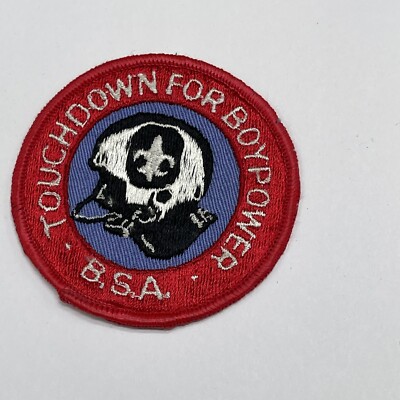 Touchdown for Boy Power Boy Scout BSA Activity Patch | eBay