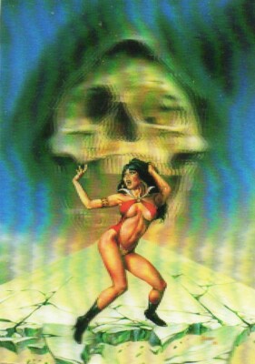 Vampirella 2011: VL-6 Lenticular 3-D Chase Card, Joe Jusko