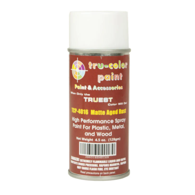 #ad Tru Color 4016 Matte Aged Rust High Performance Spray Paint 4.5oz $12.95