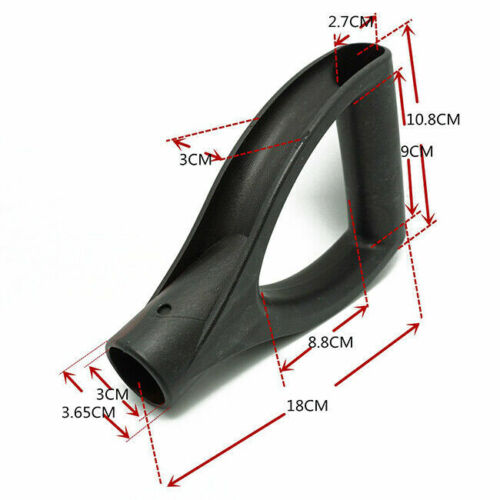 2 x Replacement Plastic D Handle for Repair Tool Garden Spades Snow Shovel US - Picture 3 of 7
