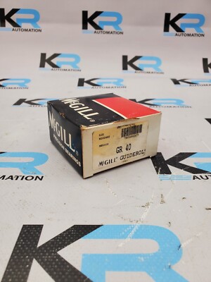 NEW McGill GR-40 GUIDEROL Center Guided Needle Roller Bearing 3.25'' OD