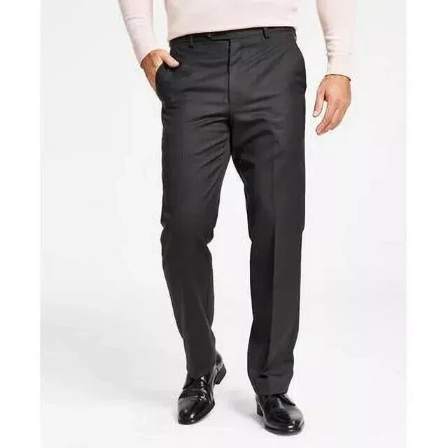 Мужские шерстяные фланелевые брюки от костюма Lauren Ralph Lauren оливкового цвета 34W X 32L 25290₽