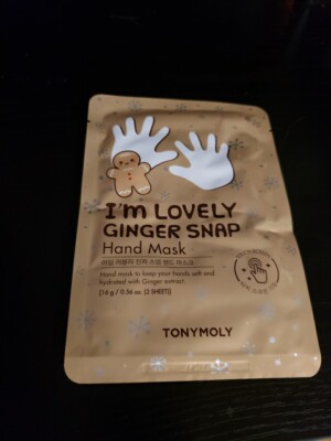 TONYMOLY I'm Lovely Ginger Snap Hand Mask 16g / 0.56 oz