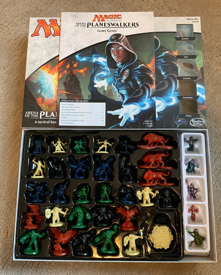 Magic The Gathering Arena of The Planeswalkers Hasbro Board Game 2014 Complete - Image 3 of 4