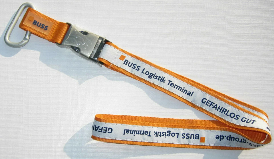 BUSS Logistik Terminal Schlüsselband Lanyard NEU (T153)