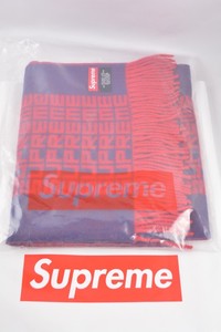 supreme logo repeat scarf