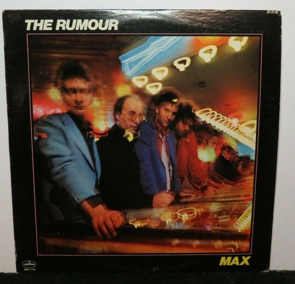 THE RUMOUR MAX (VG+) SRM-1-1174 LP VINYL RECORD