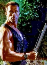 Handmade D2 Steel Predator Movie Knife Replica Heavy Duty Hunting Knife Tactical