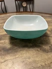 Vintage Pyrex 1970s Turquoise Chip And Dip Main Bowl