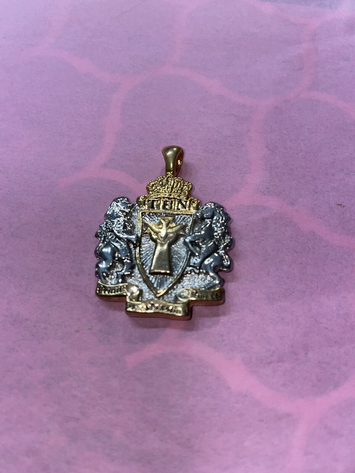 Trinity Broadcasting Network Pendant, Silver and … - image 9