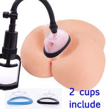 Citoris Pump Vagina Enlarger Vacuum Nipple Enhancer Stimulate 2 Suction Cup
