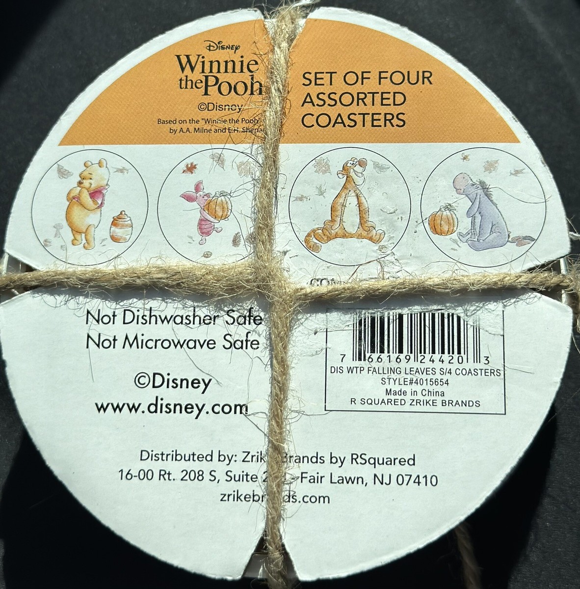 Disney Winnie the Pooh コースター 4枚セット Disney Winnie the Pooh コースター 4枚セット Winnie the Pooh Daisy
