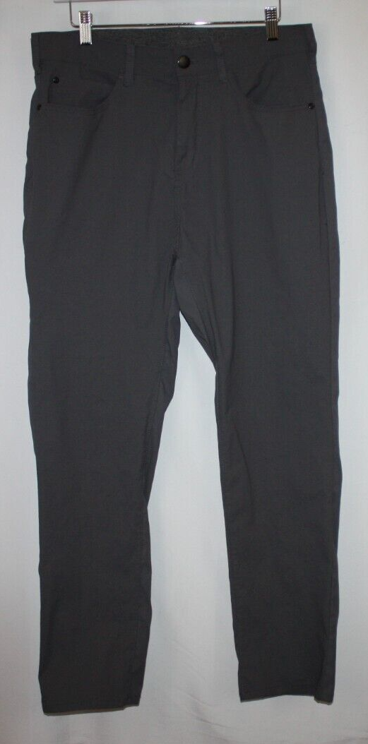 Member's Mark Men's Straight Fit Denali Pants Charcoal Size 32X30