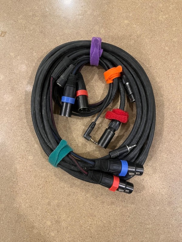 remote audio ENG breakaway cable