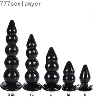 Huge Anal Beads Anal Plug Dildo Expansion Anus Vagina G-spot Penis Masturbation