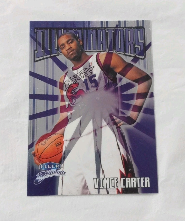 1998-99 Fleer Brilliants Illuminators Vince Carter #4 Rookie RC HOF