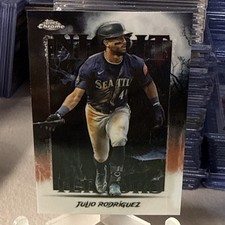 2025 Topps Chrome Update Series - Night Terrors Julio Rodriguez #NT-15