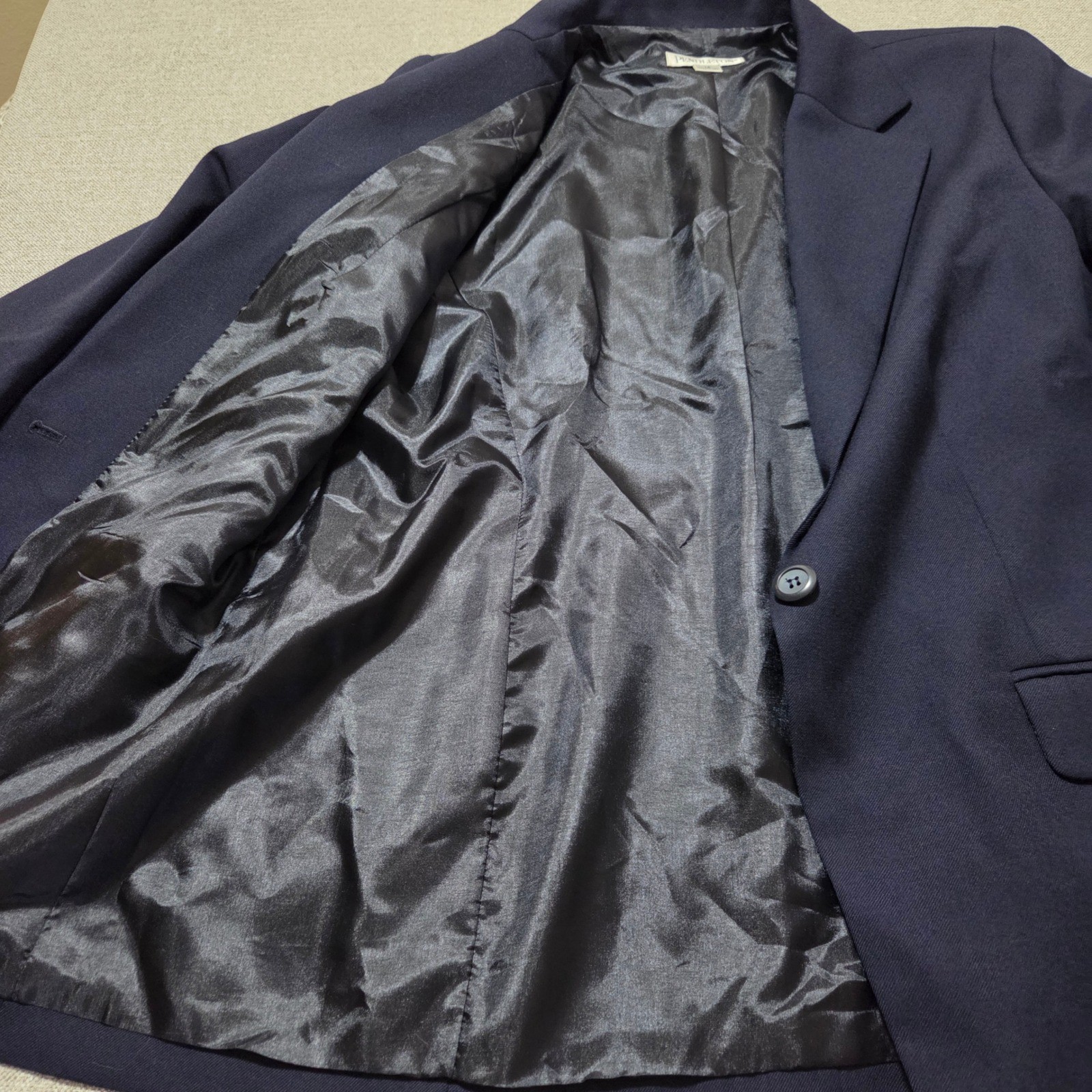 Pendleton Blazer Navy Blue Single Button Secretar… - image 5