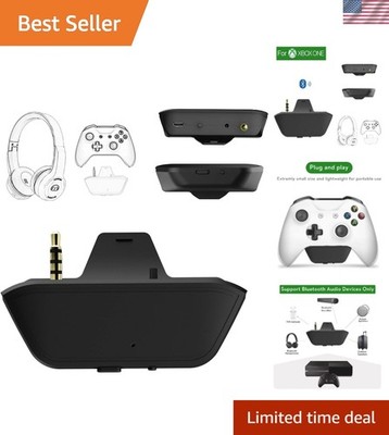 Ultra-Low Latency Bluetooth Adapter for Xbox Controllers - Stereo Audio Solution