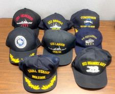 U.S. Navy Ship Hats Lot of (8)