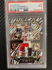 2023 Select Patrick Mahomes II Zebra Prizm Die-Cut Concourse #49 PSA 9