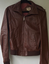 D. Giffin & Co. Genuine Leather Brown Jacket ...