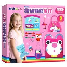 My First Sewing Kit Fun Felt Craft for Kids-8 Easy DIY Project twiggle Stuffe...