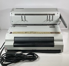 Akiles CoilMac-ECI 4:1 Spiral Binding Machine w/Electric Inserter w/ Video